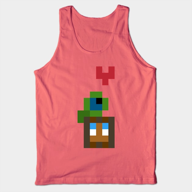 Pixel Sam and Tim Tank Top by CowboyYeehaww